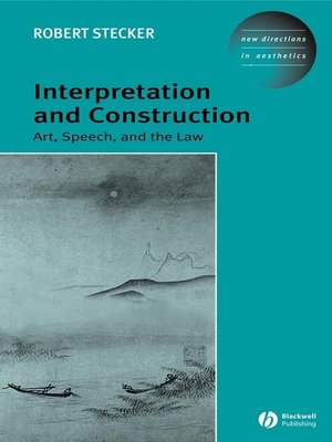 cover image of Interpretation and Construction